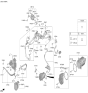 Diagram for Kia Optima A/C System Valve Core - 9781222300