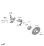 Diagram for 2025 Kia Niro EV Wheel Hub - 51750O1000