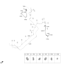 Diagram for 2025 Kia Niro Brake Line - 58737AT000