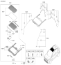 Diagram for 2026 Kia Niro Sunroof - 81610J9000