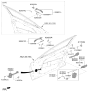 Diagram for 2026 Kia Niro Antenna - 82667AT400