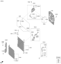 Diagram for Kia Fan Blade - 25380L1000