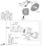 Diagram for 2024 Kia K5 Brake Caliper Piston - 581120Z000