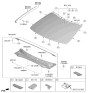 Diagram for Kia Windshield - 86110L3090