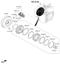 Diagram for Kia Torque Converter - 451004G650