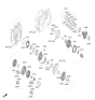 Diagram for 2026 Kia Sportage Needle Bearing - 457724E000