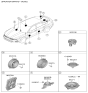 Diagram for Kia K5 Car Speakers - 96330L1000