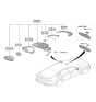 Diagram for Kia Mirror Cover - 87626L3000