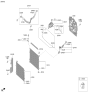 Diagram for Kia K5 Cooling Hose - 25450L0200