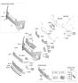 Diagram for 2023 Kia K5 Bumper - 86510L3300