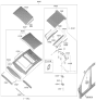 Diagram for 2025 Kia K5 Sunroof - 81620L2000