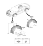 Diagram for 2024 Kia K5 Wheelhouse - 86811L3000