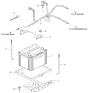 Diagram for 1999 Kia Sportage Battery Tray - 0K01F56215