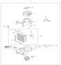 Diagram for Kia Sportage Relay - 0K08A61R12