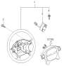 Diagram for Kia Sportage Cruise Control Switch - 0K08A66315