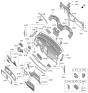 Diagram for Kia Carnival Glove Box - 84510R0100OFB
