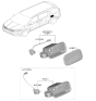 Diagram for 2026 Kia Carnival Fuel Door - 69511R0000
