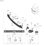 Diagram for 2023 Kia Carnival Emblem - 86300R0600