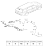 Diagram for 2026 Kia Carnival Wiper Arm - 98820R0000