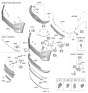 Diagram for 2023 Kia Carnival Air Deflector - 86591R0000