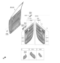Diagram for 2026 Kia Carnival Mirror Cover - 87607R0000