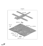 Diagram for Kia Carnival Floor Pan - 65112R0200