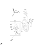 Diagram for 2025 Kia Carnival Brake Booster Vacuum Hose - 59120R0000