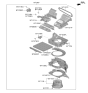 Diagram for 2026 Kia Carnival Cabin Air Filter - 97133R0000