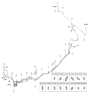 Diagram for Kia Fuel Line Clamps - 31353R0910