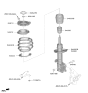 Diagram for 2025 Kia Carnival Bump Stop - 54626R0500