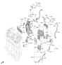 Diagram for 2025 Kia Carnival Catalytic Converter - 285002MKA0