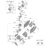 Diagram for 2026 Kia Carnival Cup Holder - 84670R0100