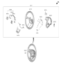 Diagram for 2026 Kia Carnival Steering Wheel - 56110R0JJ0NUP