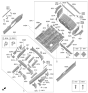 Diagram for Kia Carnival Floor Pan - 65514R0000