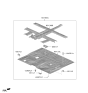Diagram for Kia Carnival Floor Pan - 65100ES200