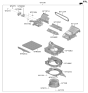 Diagram for 2026 Kia Carnival Blower Motor - 97113ES000