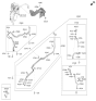 Diagram for 2026 Kia Carnival Cooling Hose - 97322ES000
