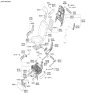 Diagram for Kia EV9 Armrest - 89908DO000C3E