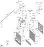 Diagram for Kia EV9 Coolant Reservoir Hose - 25450DO800