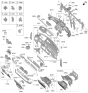 Diagram for Kia EV9 Air Duct - 97401DO000
