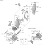 Diagram for 2024 Kia EV9 Seat Cushion - 88200DO610C37