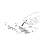 Diagram for Kia EV9 Wiper Pivot - 98700DO000