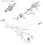 Diagram for Kia EV9 Steering Column - 56310DO100