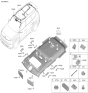 Diagram for Kia EV9 Antenna Cable - 96230DO000
