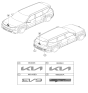 Diagram for Kia EV9 Emblem - 86310DO000