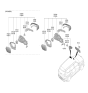 Diagram for Kia EV9 Car Mirror - 87610DO460