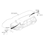 Diagram for Kia EV9 Antenna - 96210DO500DFG