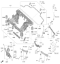 Diagram for Kia EV9 Rear Crossmember - 55405DO000