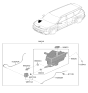 Diagram for Kia EV9 Washer Reservoir - 98610DO000