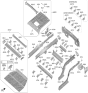 Diagram for Kia EV9 Floor Pan - 65520DO020